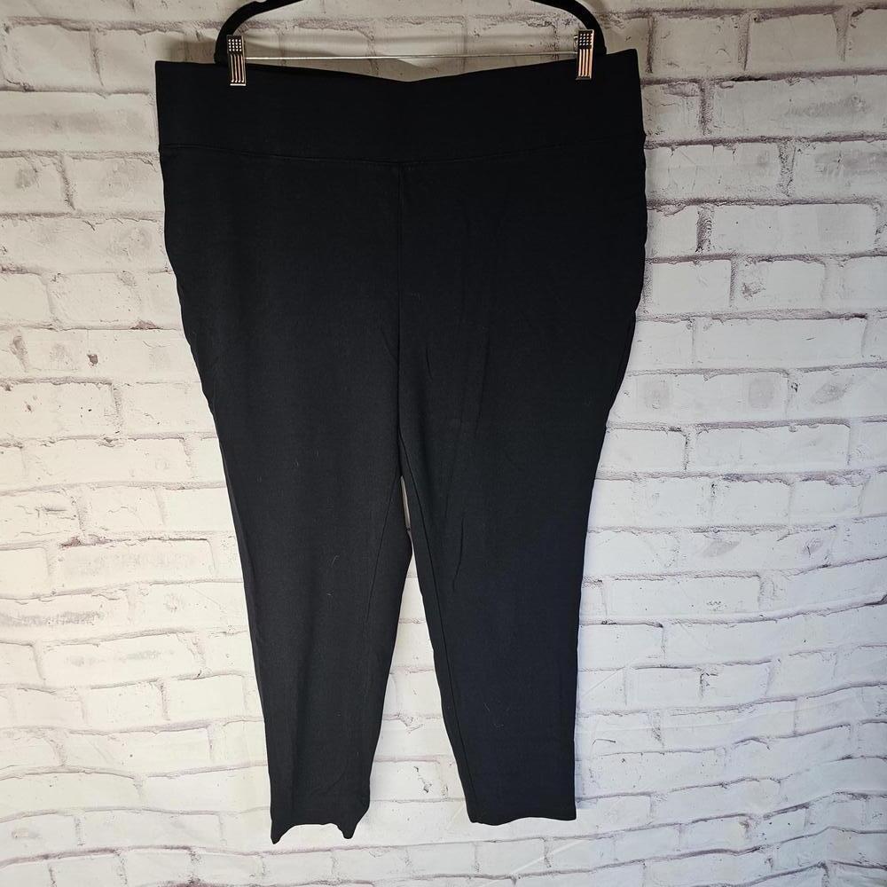 Avenue Black Leggings 2X